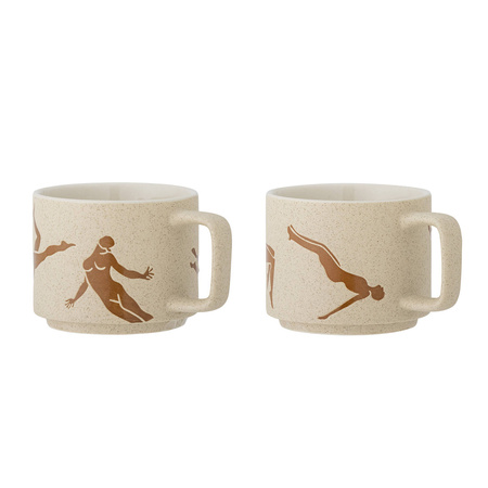 Harlow Mug, Brown, Stoneware