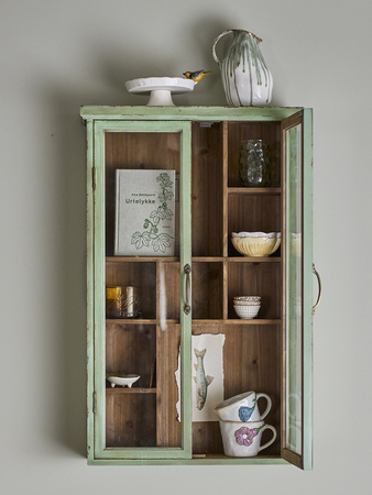 Hazem Cabinet, Green, Firwood