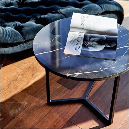 IGNE FURNITURE BLACK MOON Coffee Table 40 cm black