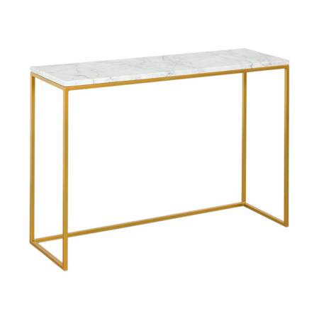 IGNE FURNITURE FLEUR gold console