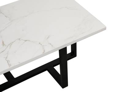 IGNE FURNITURE OTTON white table