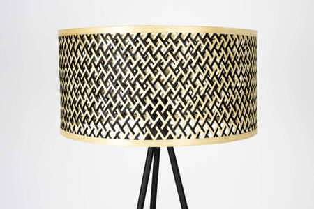 ISLA bamboo floor lamp