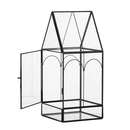 Ianto Display box, Black, Glass