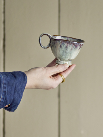 Imogen Cup, Grey, Stoneware