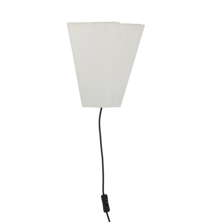 Janese Wall Lamp, White, Paper