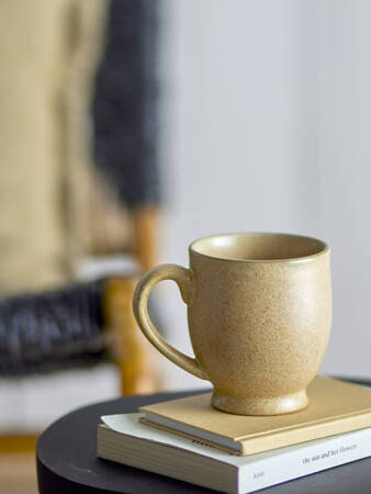 Jatoba Cup, Brown, Stoneware