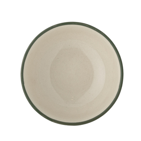 Karlie Bowl, Green, Stoneware