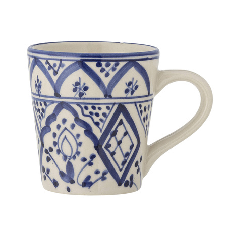 Karlie Mug, Blue, Stoneware