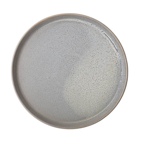 Kendra Plate, Grey, Stoneware