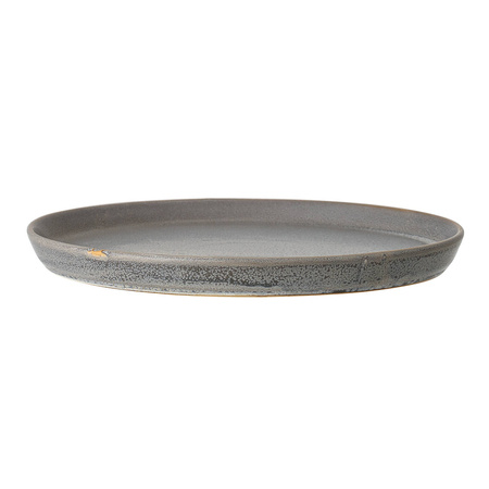 Kendra Plate, Grey, Stoneware