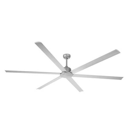 LEDS C4 HANDIA ceiling fan silver gray