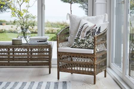 LENE BJERRE Norah rattan armchair natural