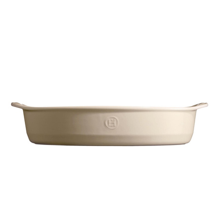 Large Oval Baking Dish - 41X26Cm - Cream