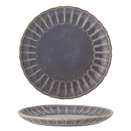 Latina Plate, Purple, Stoneware