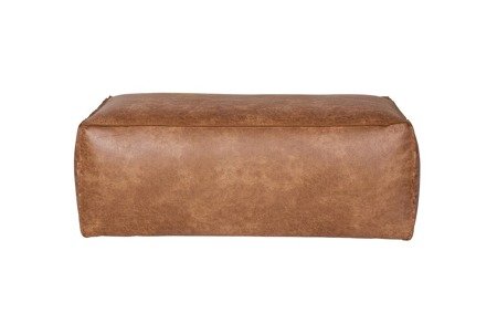 Leather pouf from the RODEO BE PURE series