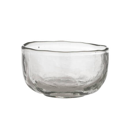 Lenka Bowl, Clear, Recycled Glass