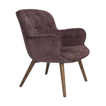 Lenn lounge chair purple