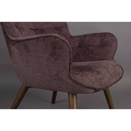 Lenn lounge chair purple