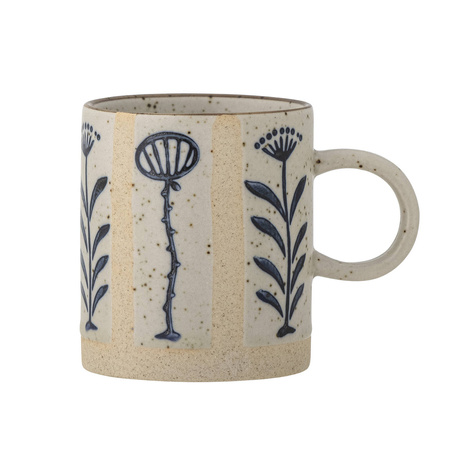 Leonie Mug, Blue, Stoneware