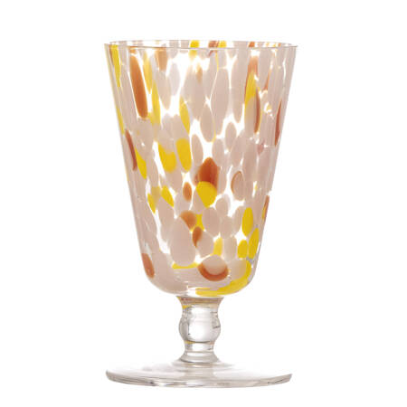 Lilya Wine Glass, Rose, Glass