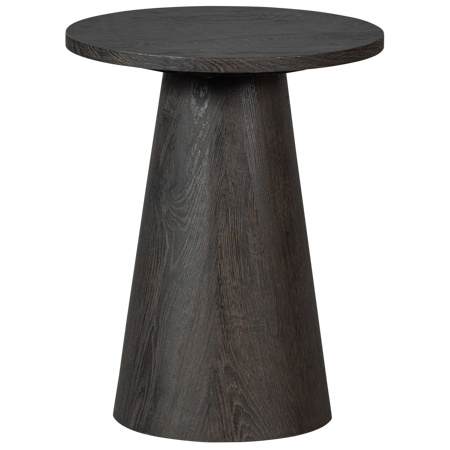 MAAN MDF coffee table dark brown 50xØ40cm