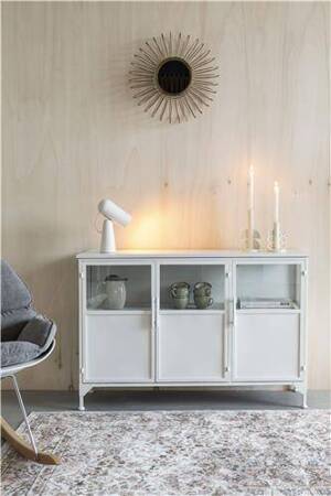 MIYA 3-door low chest of drawers