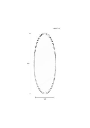 MIYA L Oval Mirror