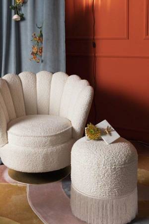 MOTHER OF ALL SHELLS TEDDY armchair natural