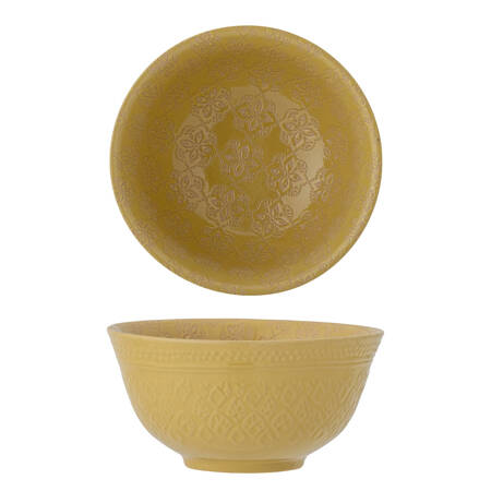 Marsala Bowl, Yellow, Stoneware