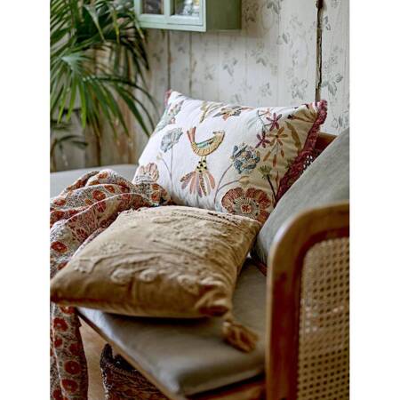 Ming Cushion, Nature, Cotton