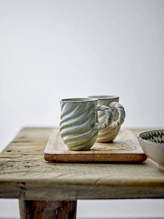 Miriam Mug, Green, Stoneware