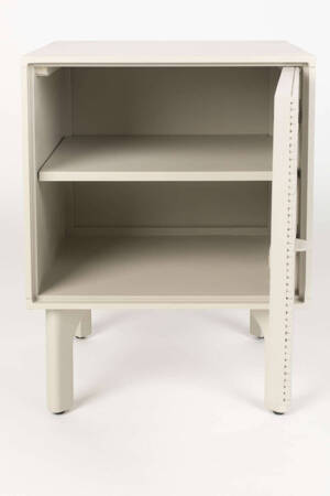 Morning Bedside Table/Cabinet Grey