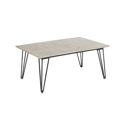 Mundo Coffee Table, Grey, Fiber cement