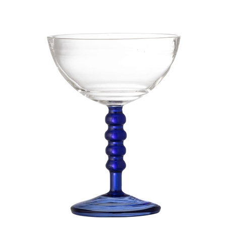 Noemi Cocktail Glass, Blue, Glass