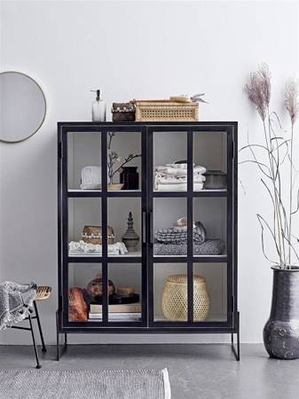 Opal Cabinet, Black, Oak