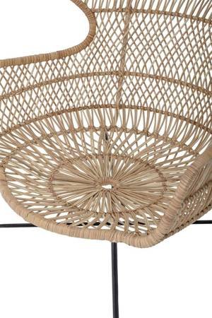 Oudon Lounge Chair, Nature, Rattan