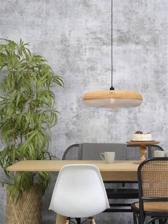 PALAWAN GOOD&MOJO hanging lamp, natural white, size L