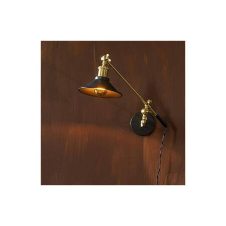 PENELOPE black wall lamp