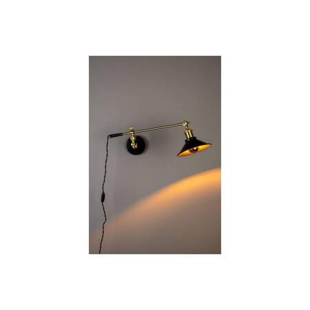 PENELOPE black wall lamp