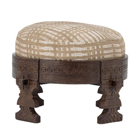 Paloma Stool, Brown, Mango