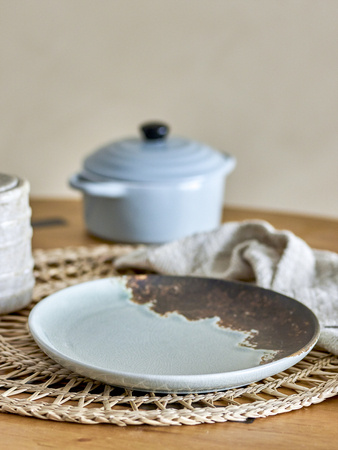 Paula Breakfast Set, Brown, Stoneware