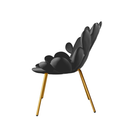 QEEBOO Filicudi armchair gold black