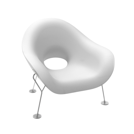 QEEBOO Pupa garden chair white