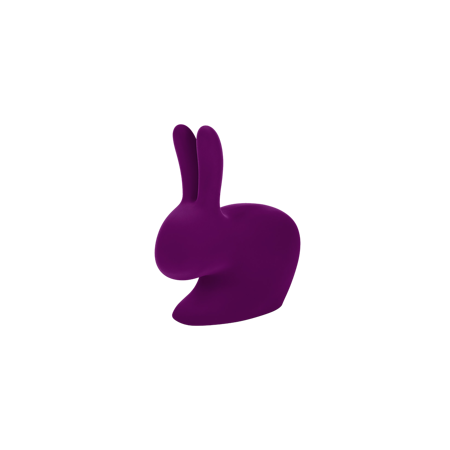 QEEBOO Rabbit VELVET Bookend Purple