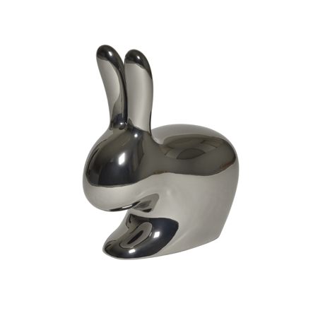 QEEBOO Rabbit chair silver