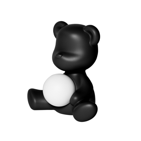 QEEBOO Teddy Girl Table Lamp Black