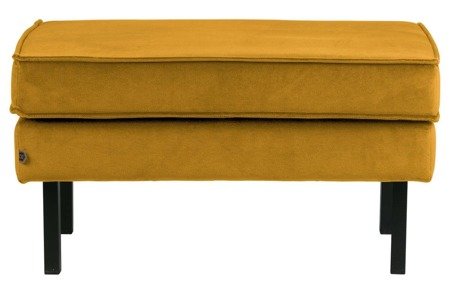 RODEO Stool Velvet Ochre BE PURE