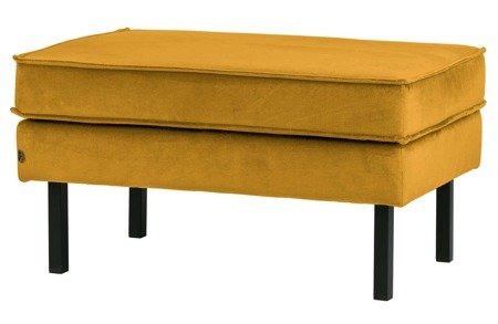 RODEO Stool Velvet Ochre BE PURE