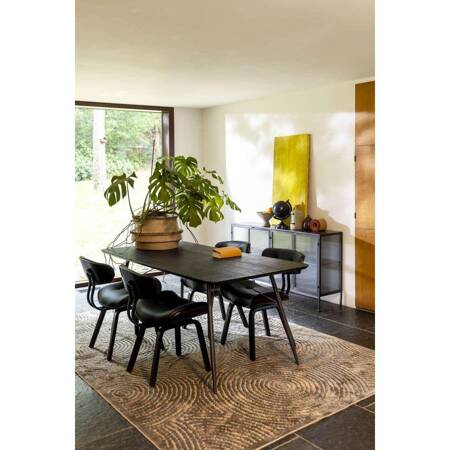 ROGER table 180x90 black