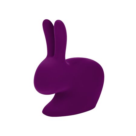 Rabbit velvet QeeBoo purple children's chair